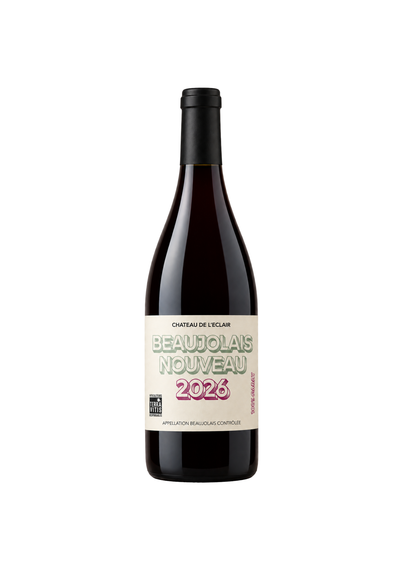 BN - 2026 - chateau de l'éclair Beaujolais Nouveau – Image 1